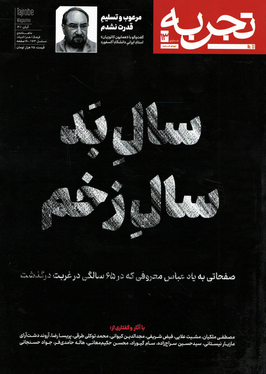 مجله تجربه شماره ۱۳ (دوره جدید)